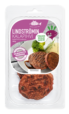 Lindströmin kalapihvi 240 g pakkauksessa | Kalatuotteet | Hätälä